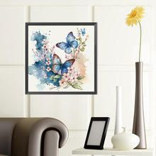 Load image into Gallery viewer, Diamond Painting - Partial Special Shaped - flowers butterfly (40*40CM)