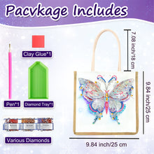 Load image into Gallery viewer, DIY Diamond Painting Purses Butterfly for Beginners/Adults/Kids Crafts Supplies