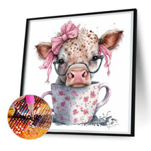 Load image into Gallery viewer, Diamond Painting - Full Round - dairy cow (30*30CM)