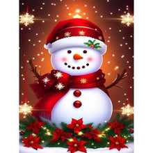 Load image into Gallery viewer, Diamond Painting - Full Round - Christmas snowman (30*40CM)