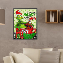 Load image into Gallery viewer, Diamond Painting - Full Round - Christmas Green Monster (30*40CM)