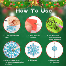 Load image into Gallery viewer, 4PCS Crystal Painting Ornaments Suncatcher for Kids Party Decoration Home Decor