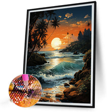 Load image into Gallery viewer, AB Diamond Painting - Full Round - sea view (40*50CM)