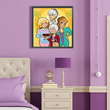 Load image into Gallery viewer, Diamond Painting - Full Round - golden girl (40*40CM)