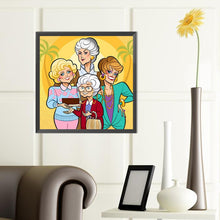 Load image into Gallery viewer, Diamond Painting - Full Round - golden girl (40*40CM)