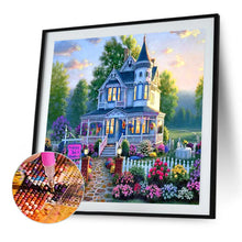 Load image into Gallery viewer, AB Diamond Painting - Full Round - garden house (40*40CM)