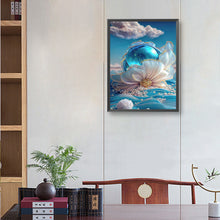 Load image into Gallery viewer, Diamond Painting - Full Round - flowers and pearls (30*40CM)