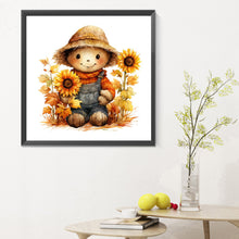 Load image into Gallery viewer, Diamond Painting - Full Round - Thanksgiving Autumn Scarecrow (30*30CM)
