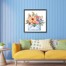 Load image into Gallery viewer, Diamond Painting - Partial Special Shaped - envelope (30*30CM)