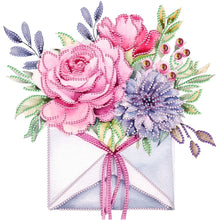 Load image into Gallery viewer, Diamond Painting - Partial Special Shaped - envelope (30*30CM)