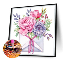 Load image into Gallery viewer, Diamond Painting - Partial Special Shaped - envelope (30*30CM)