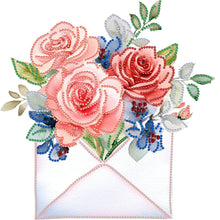 Load image into Gallery viewer, Diamond Painting - Partial Special Shaped - envelope (30*30CM)