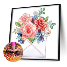 Load image into Gallery viewer, Diamond Painting - Partial Special Shaped - envelope (30*30CM)