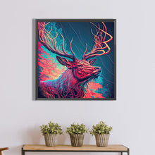 Load image into Gallery viewer, Diamond Painting - Full Square - Colorful animals - deer (30*30CM)