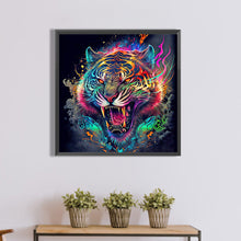 Load image into Gallery viewer, Diamond Painting - Full Square - Colorful animals-tiger (30*30CM)