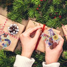 Load image into Gallery viewer, Double Sided Full Drill Keyring for Beginners Birthday Crafting Home Party Decor