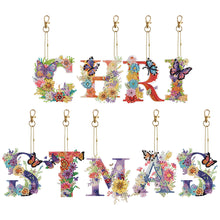 Load image into Gallery viewer, Double Sided Full Drill Keyring for Beginners Birthday Crafting Home Party Decor