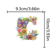 Load image into Gallery viewer, Double Sided Full Drill Keyring for Beginners Birthday Crafting Home Party Decor