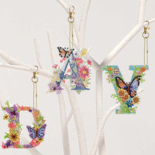 Load image into Gallery viewer, Double Sided Full Drill Keyring for Beginners Birthday Crafting Home Party Decor