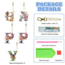 Load image into Gallery viewer, Double Sided Full Drill Keyring for Beginners Birthday Crafting Home Party Decor