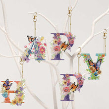 Load image into Gallery viewer, Double Sided Full Drill Keyring for Beginners Birthday Crafting Home Party Decor