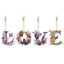 Load image into Gallery viewer, Double Sided Full Drill Keyring for Beginners Birthday Crafting Home Party Decor