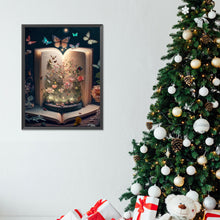 Load image into Gallery viewer, Diamond Painting - Full Round - butterfly and book (30*40CM)