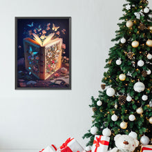 Load image into Gallery viewer, Diamond Painting - Full Round - butterfly and book (30*40CM)