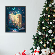 Load image into Gallery viewer, Diamond Painting - Full Round - butterfly and book (30*40CM)