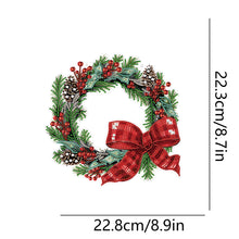 Load image into Gallery viewer, Special Shaped Crystal Painting Wreath Christmas for Home Window Door Decor Gift
