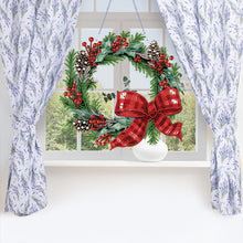 Load image into Gallery viewer, Special Shaped Crystal Painting Wreath Christmas for Home Window Door Decor Gift