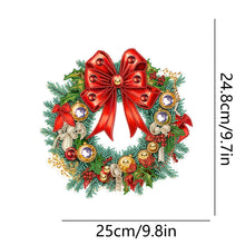 Load image into Gallery viewer, Special Shaped Crystal Painting Wreath Christmas for Home Window Door Decor Gift