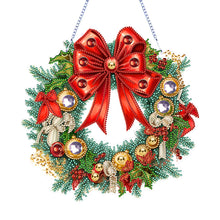 Load image into Gallery viewer, Special Shaped Crystal Painting Wreath Christmas for Home Window Door Decor Gift