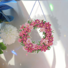Load image into Gallery viewer, Special Shaped Crystal Painting Wreath Kit Acrylic Diamond Art Painting Garland