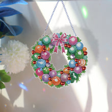 Load image into Gallery viewer, Special Shaped Crystal Painting Wreath Kit Acrylic Diamond Art Painting Garland