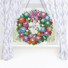 Load image into Gallery viewer, Special Shaped Crystal Painting Wreath Kit Acrylic Diamond Art Painting Garland