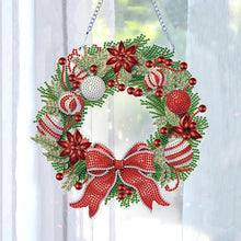 Load image into Gallery viewer, Special Shaped Crystal Painting Wreath Kit Acrylic Diamond Art Painting Garland