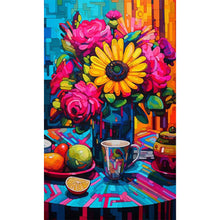 Load image into Gallery viewer, Diamond Painting - Full Square - Colorful flowers (30*50CM)