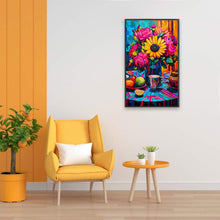 Load image into Gallery viewer, Diamond Painting - Full Square - Colorful flowers (30*50CM)