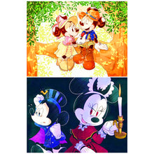 Load image into Gallery viewer, 2pcs Diamond Painting Set - Mickey and Minnie (40*30CM)