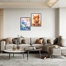 Load image into Gallery viewer, 2pcs Diamond Painting Set - cute cat (30*40CM)