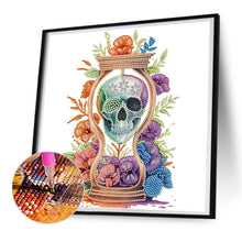Load image into Gallery viewer, Diamond Painting - Partial Special Shaped - Abstract hourglass (30*30CM)