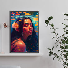 Load image into Gallery viewer, Diamond Painting - Full Round - underwater girl (40*60CM)