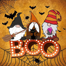 Load image into Gallery viewer, Diamond Painting - Full Round - halloween gnome (30*30CM)