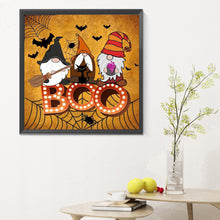 Load image into Gallery viewer, Diamond Painting - Full Round - halloween gnome (30*30CM)