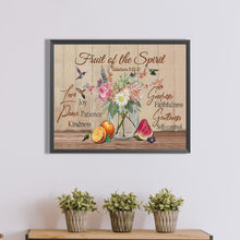 Load image into Gallery viewer, Diamond Painting - Full Round - Vintage wood board pictorial calligraphy and painting (50*40CM)