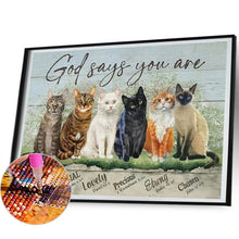 Load image into Gallery viewer, Diamond Painting - Full Round - Vintage wood board pictorial calligraphy and painting (50*40CM)