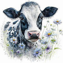 Load image into Gallery viewer, Diamond Painting - Full Round - dairy cow (30*30CM)