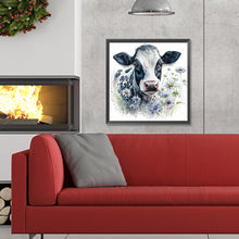 Load image into Gallery viewer, Diamond Painting - Full Round - dairy cow (30*30CM)