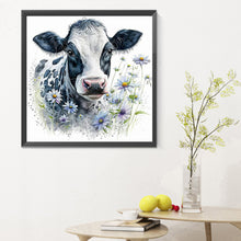 Load image into Gallery viewer, Diamond Painting - Full Round - dairy cow (30*30CM)